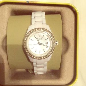 Fossil watch with original links.